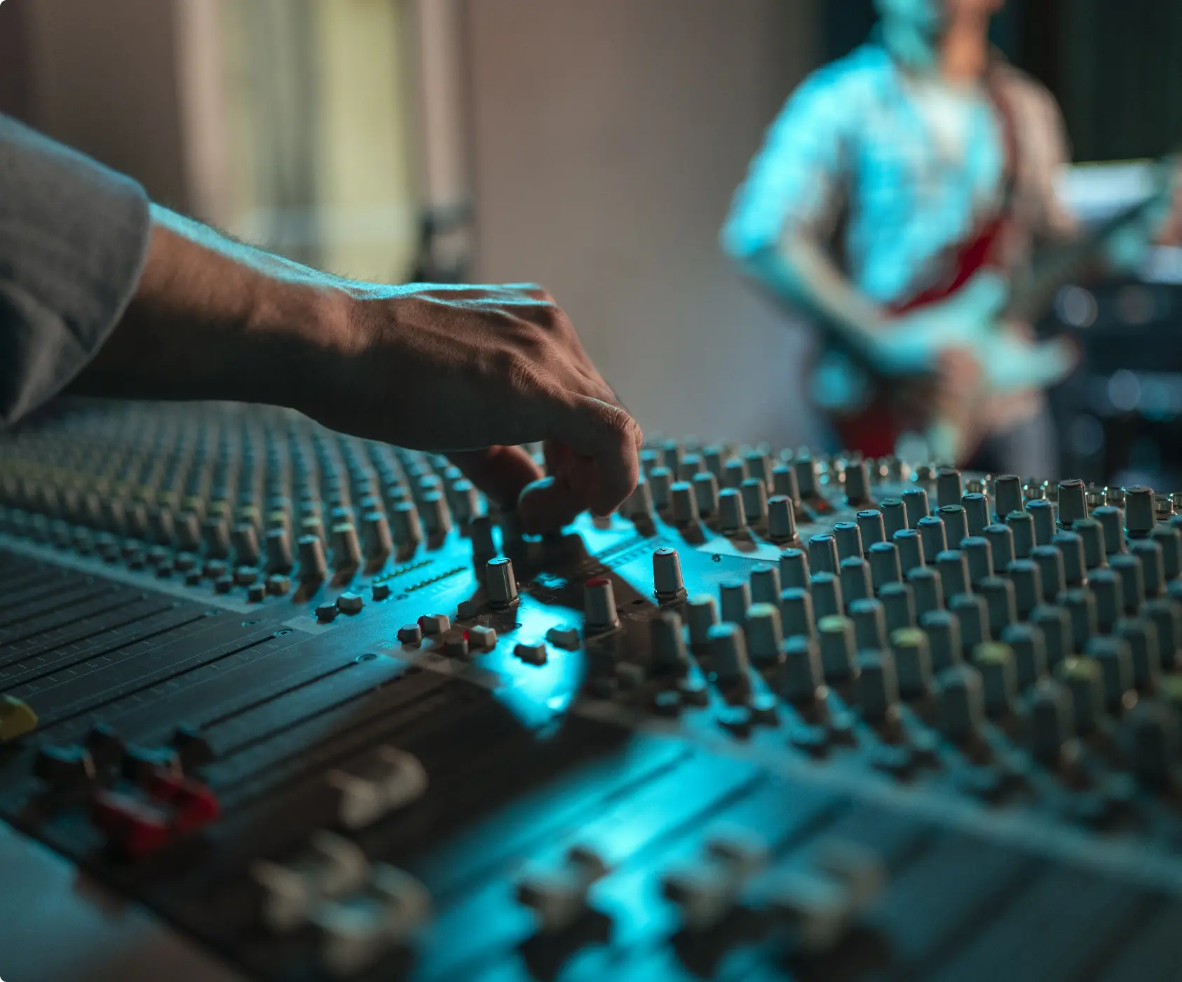 Music production studio