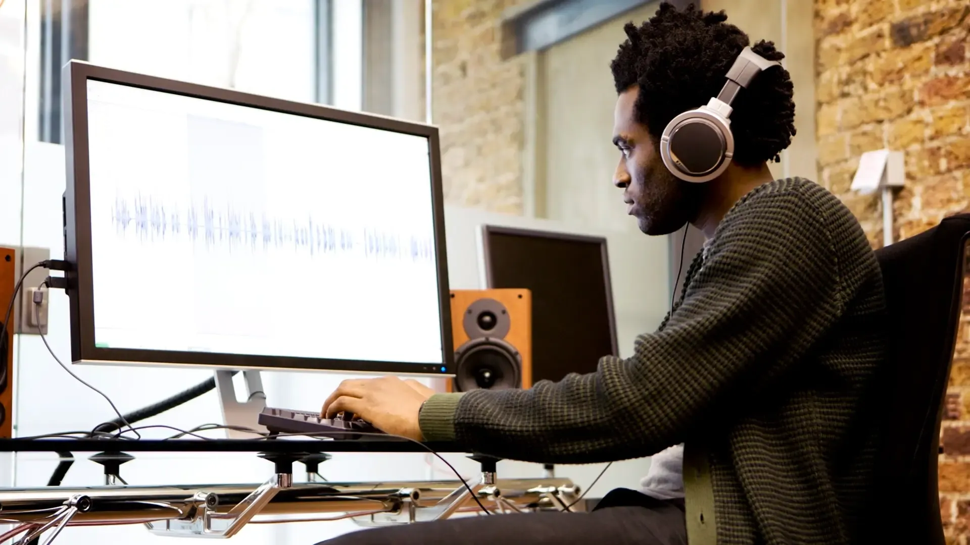 Musikproduktionsstudio